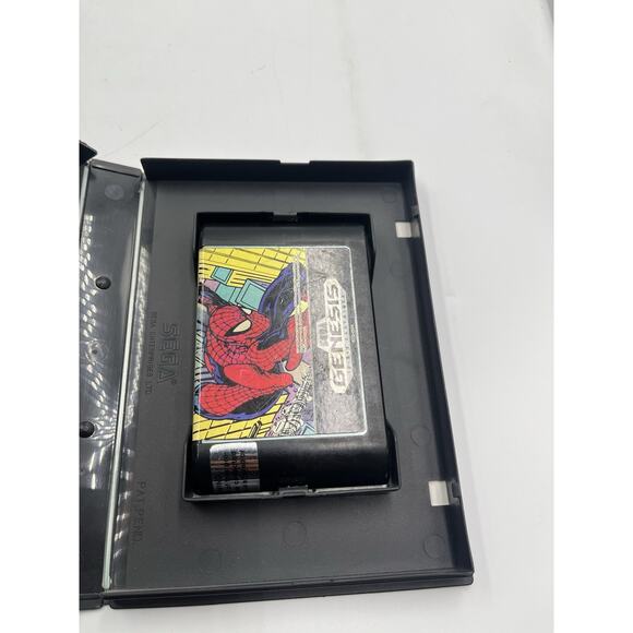 Spider-Man (Sega Genesis, 1991) With Original Box - Picture 4 of 10